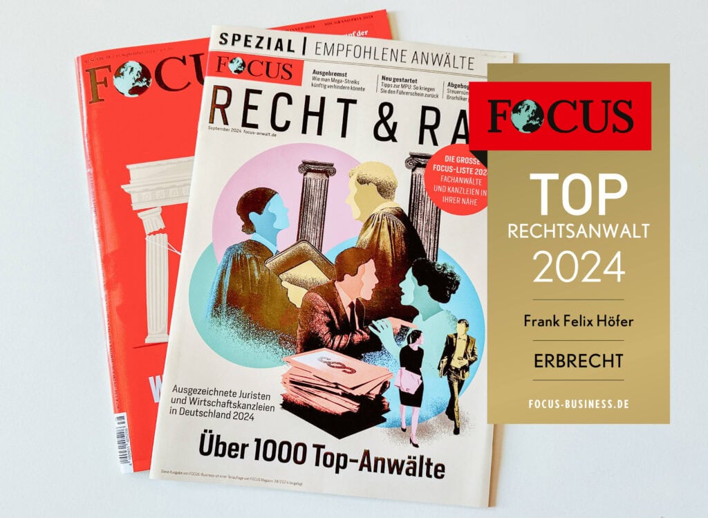 Focus TOP-Rechtsanwalt 2024